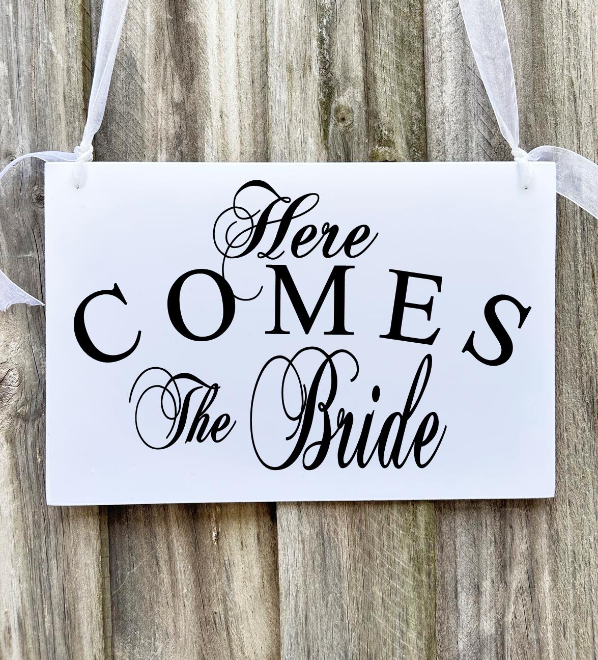 Ring Bearer & Flower Girl Signs