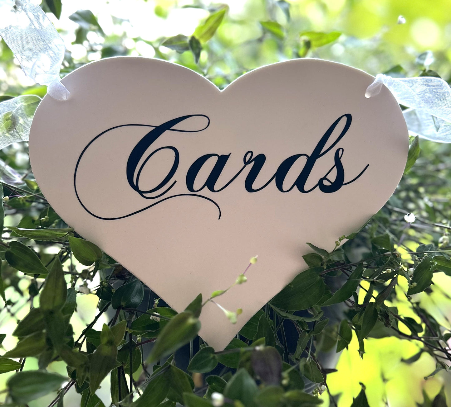 Cards Wishing Well Reception Wedding Sign